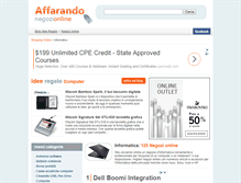 Tablet Screenshot of computer.affarando.it